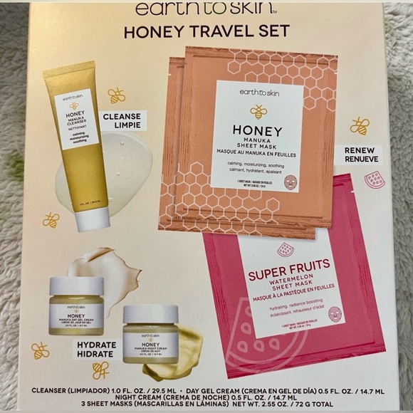 earth to skin Other - Earth To Skin Honey Travel Set